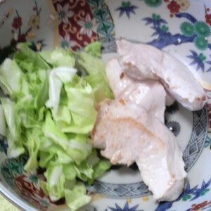 鶏ムネ肉の塩焼き